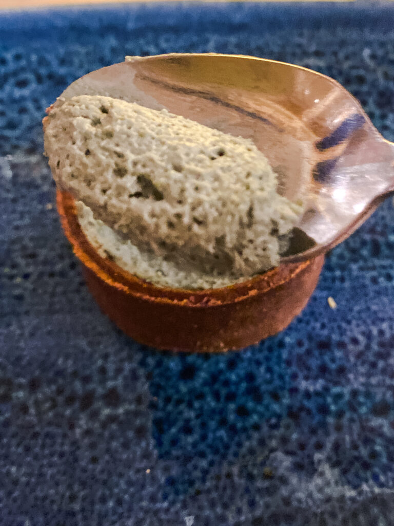 the Grey Stuff dessert Disney Be Our Guest Restaurant Review