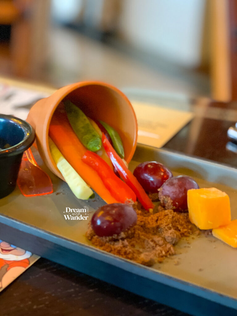 Storybook Dining at Artist Point Children's appetizer